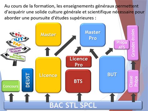 que faire après un bac stl